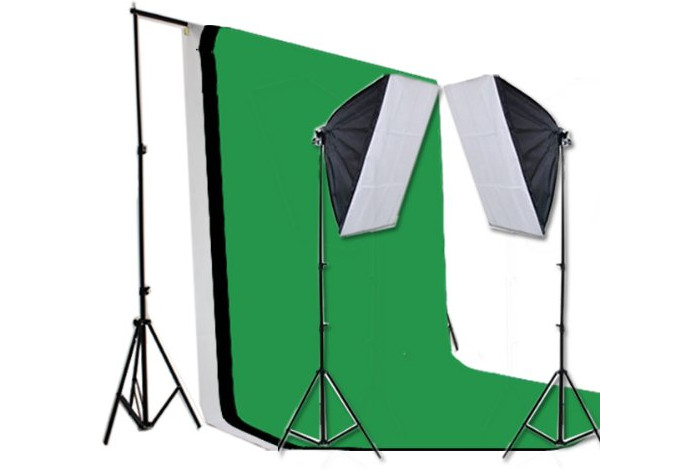 WISD Photography Studio Softbox Lighting Equipment Kit